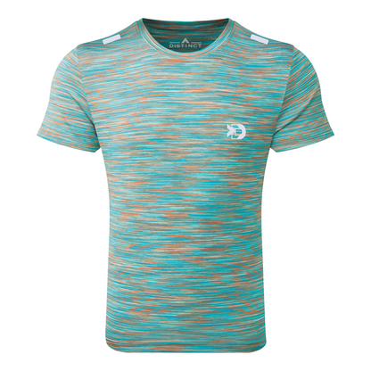 THE FUSION TEE (MINT/ORANGE)