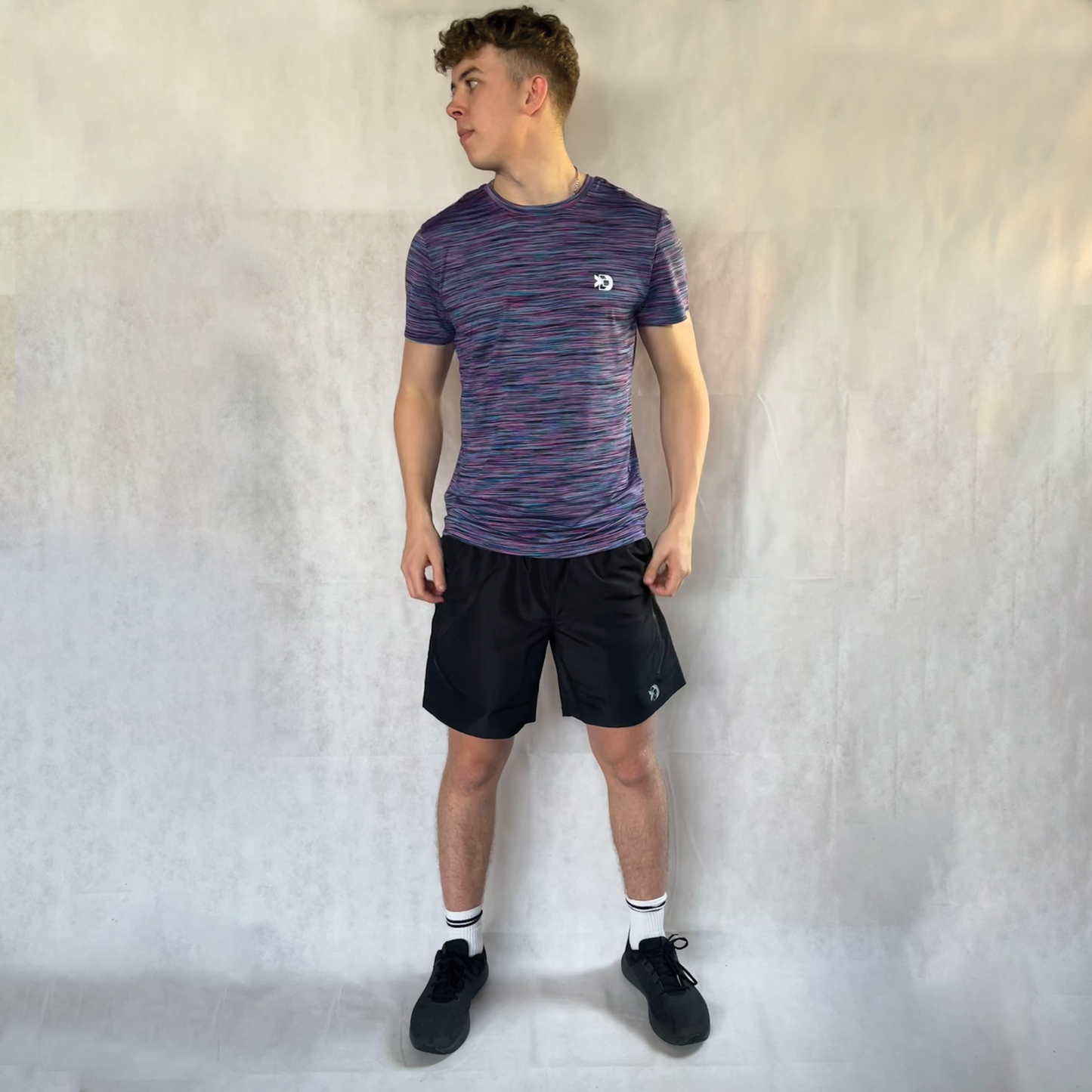 THE FUSION TEE (PINK/BLUE)